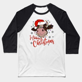 Mooey Christmas Baseball T-Shirt